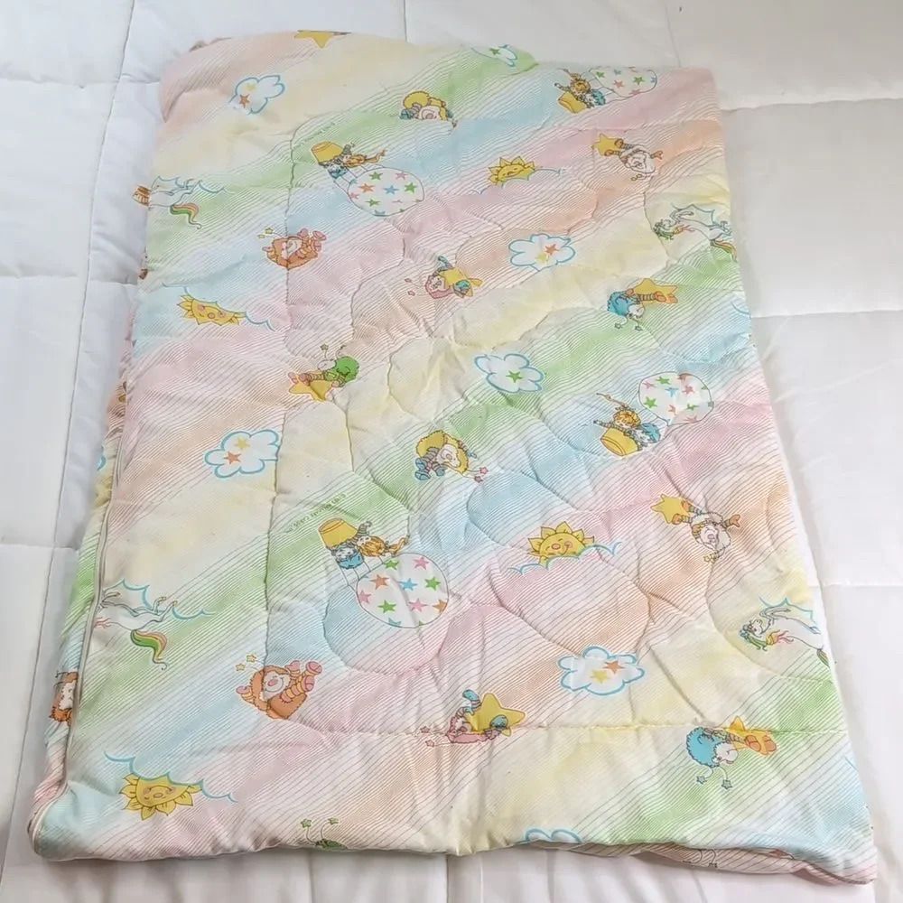Vintage Rainbow Brite Toddler Sleeping bag Hallmark Cards Inc 1983 Dundee - Picture 6 of 12